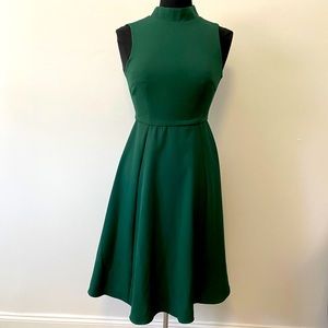 Lulu’s Mock Neck Midi Dress